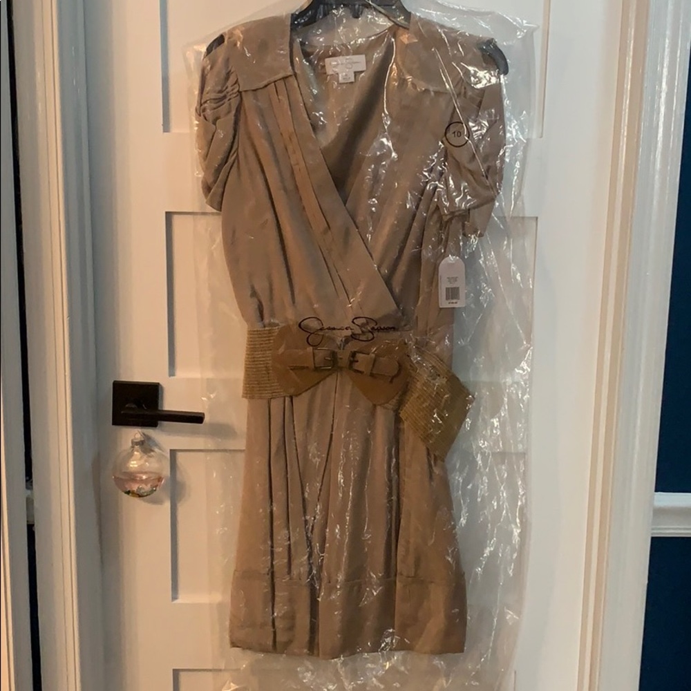 Tan/camel dress